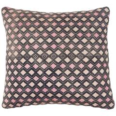 Vintage Vintager Chinese Hill Tribe Brocade Pillow
