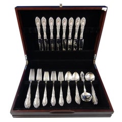 King Richard by Towle Sterling Silver Flatware Set for Eight Service 40 Pieces