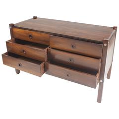 Dresser "Luciana" in Brazilian Jacaranda Wood by Sergio Rodrigues, 1960s 11