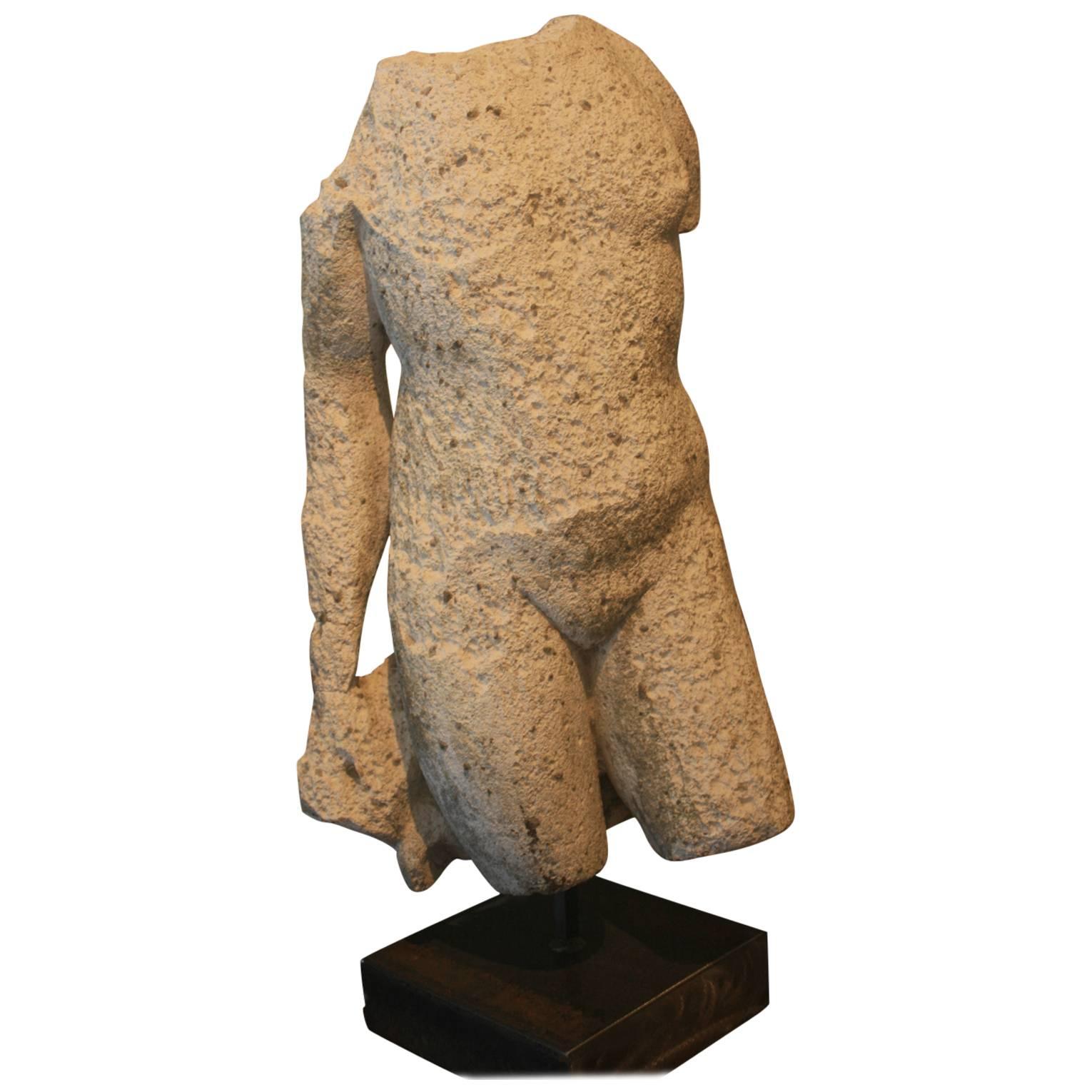 Weathered Classical Greek Statue or Sculpture, 20th Century For Sale
