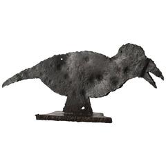 Antique Raven Shooting Target