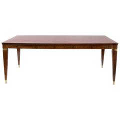Italian Mid-Century Modern Dining Table or Desk in the style of Paolo Buffa 