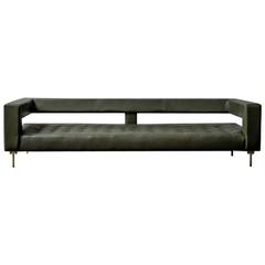 Luteca Air Sofa Hand-Crafted in Mexico with Elmo Leather, COM and COL Options