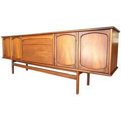 Outstanding Norwegian Rosewood Sideboard Attributed  to Gerhard Berg C.1960