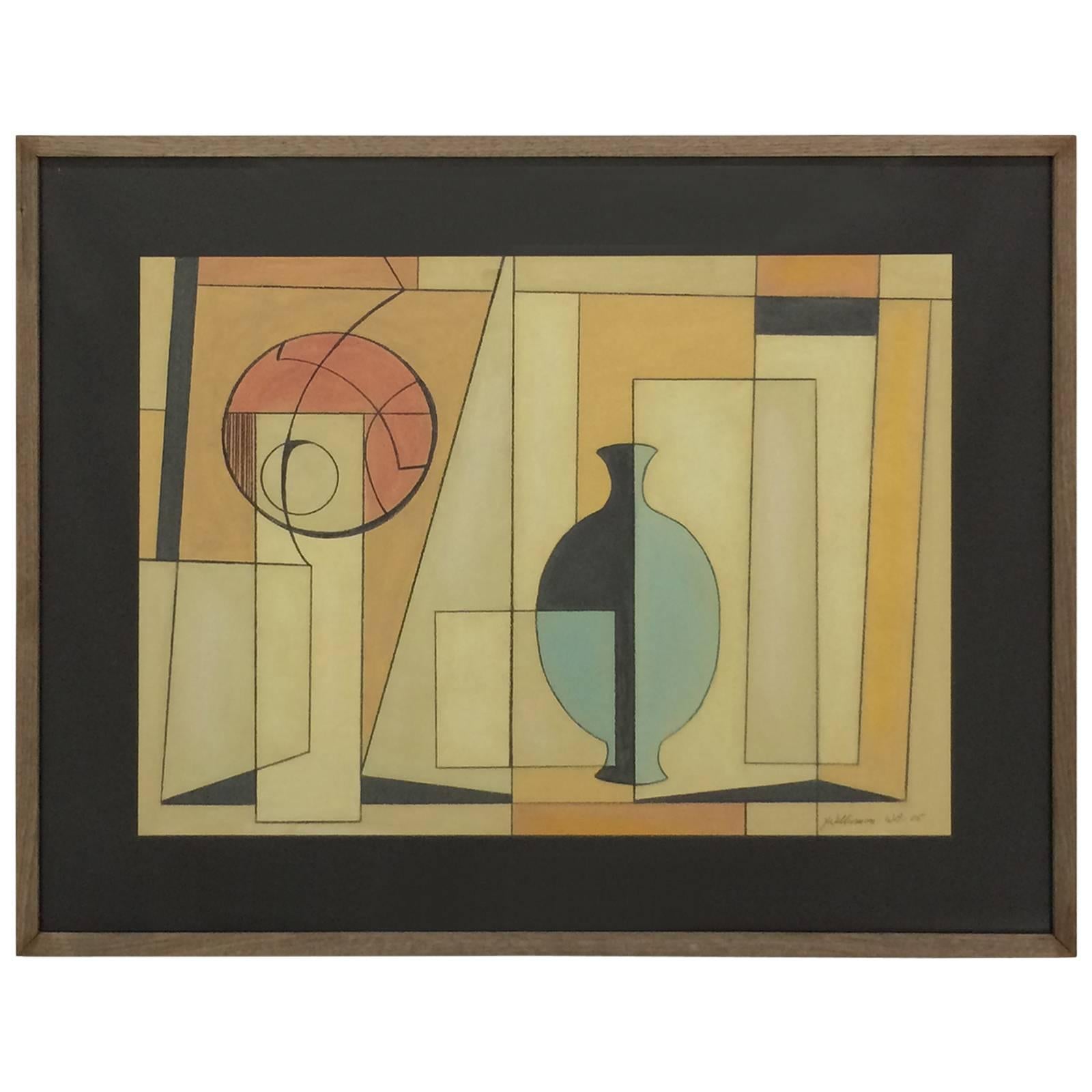 Cubist Inspired Painting by Jerry Williamson