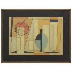 Cubist Inspired Painting by Jerry Williamson