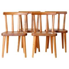 Axel Einar Hjorth, Four "Utö" Chairs, Sweden, 1932