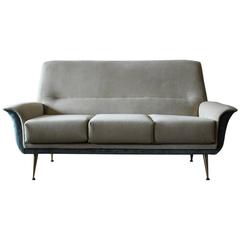 1950s Italian Upholstered Sofa