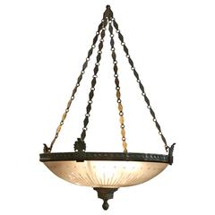 Fine Quality 19th Century Ceiling Light