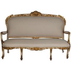 Italian Gilded Sofa