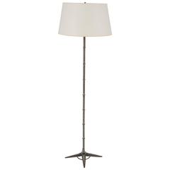Adnet Style Bronze Floor Lamp