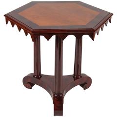 American Gothic Revival Center Table