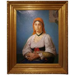 Portrait of a Young Woman from Sicily