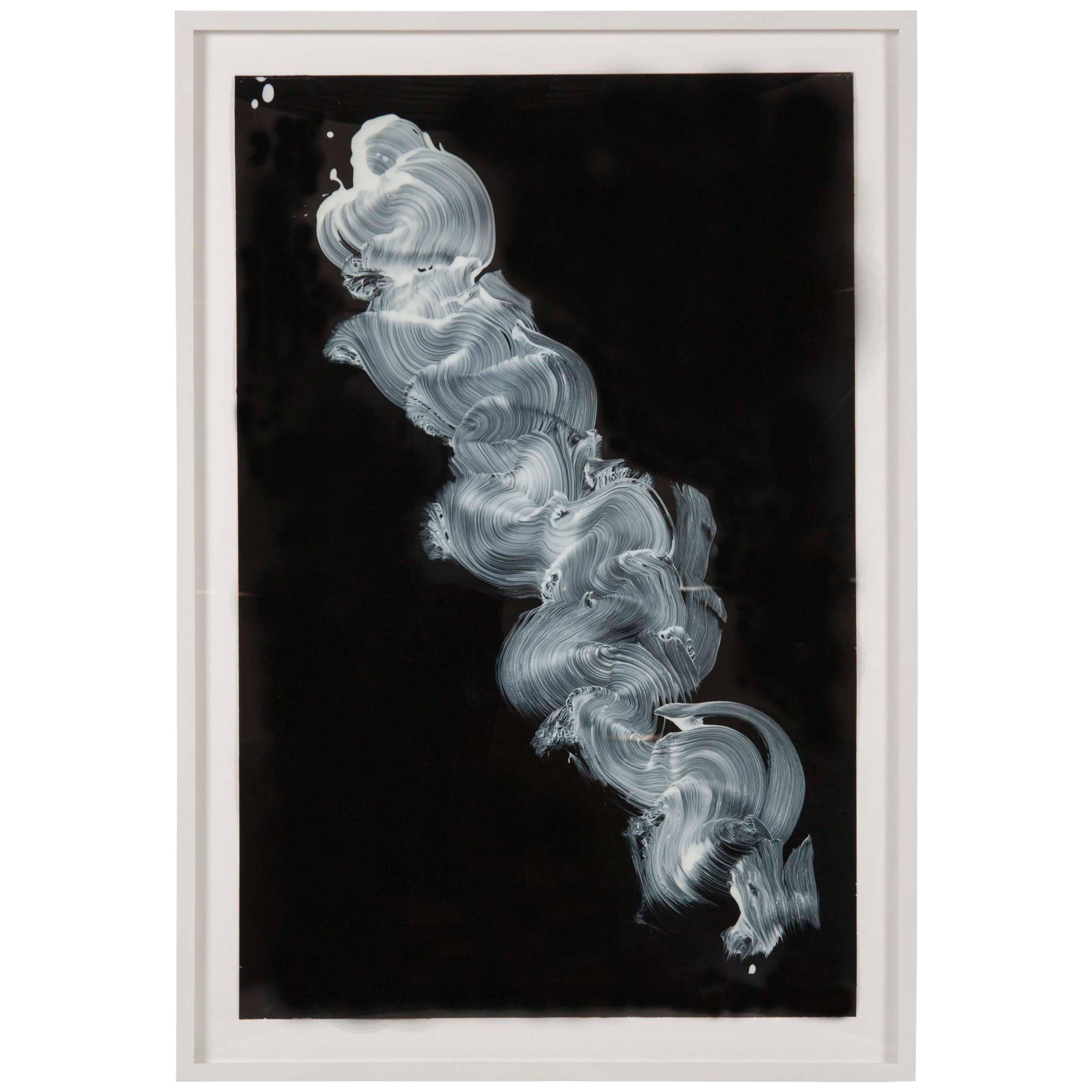 Untitled Oil on Waxed Paper by James Nares