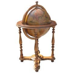 French Mid-Century Modern World Globe Bar, circa 1960s