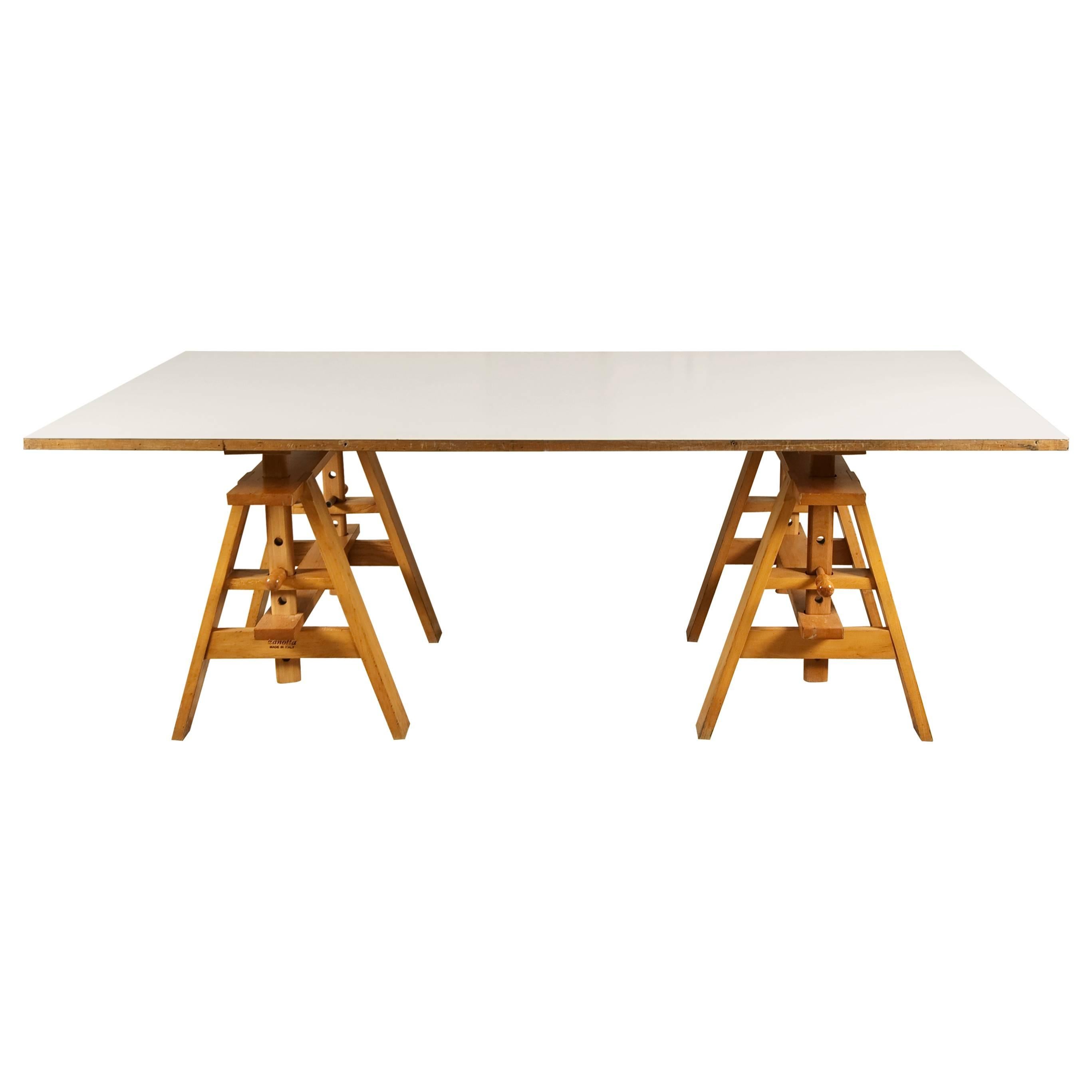 Tisch „Leonardo“ von Achille Castiglioni für Zanotta im Angebot