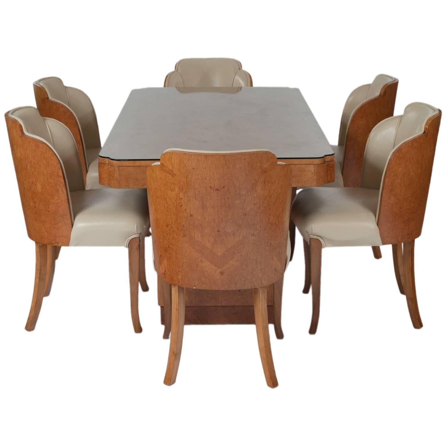 Epstein Burr Maple Dining Set For Sale