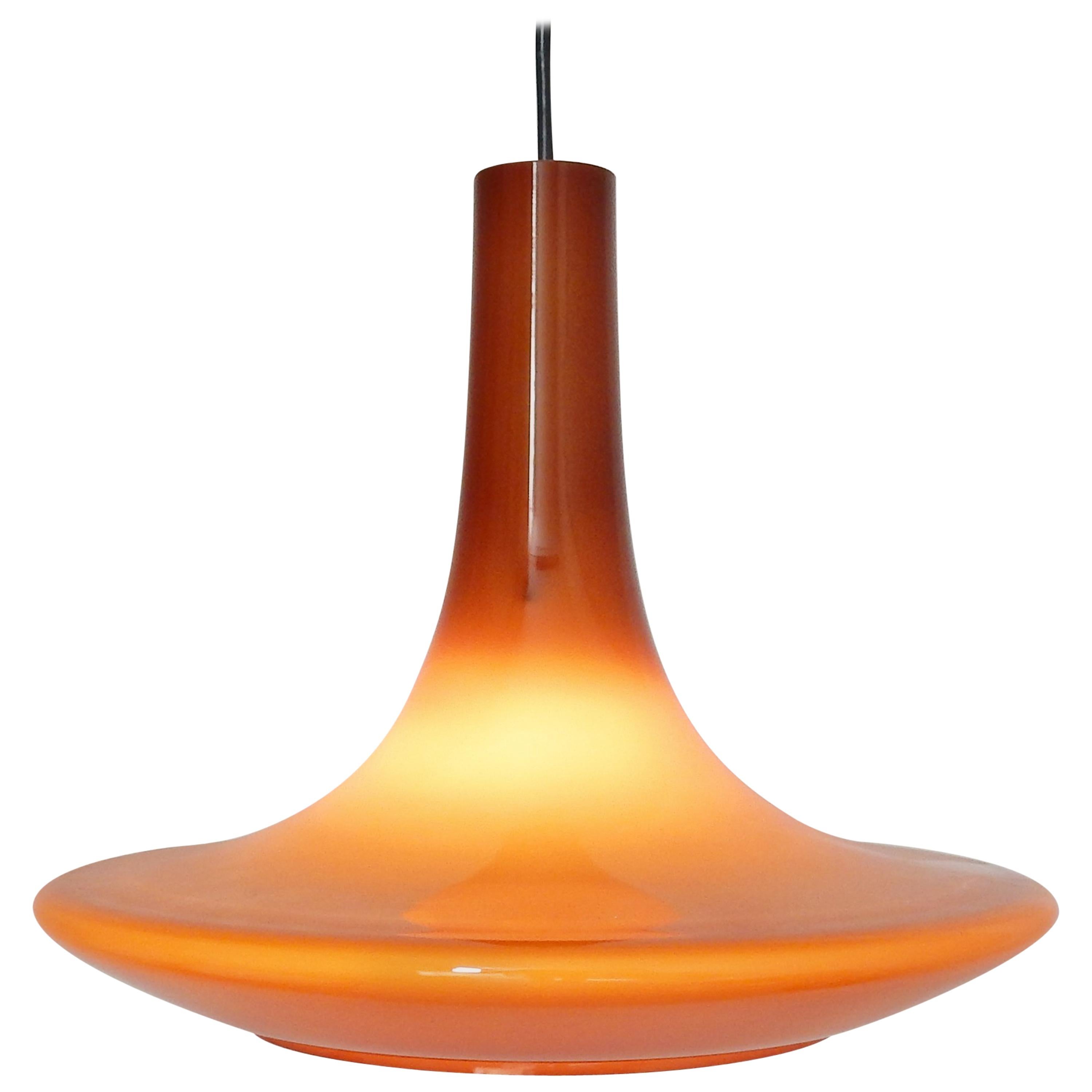 Glass Pendant by Peil and Putzler, 1960s, Germany