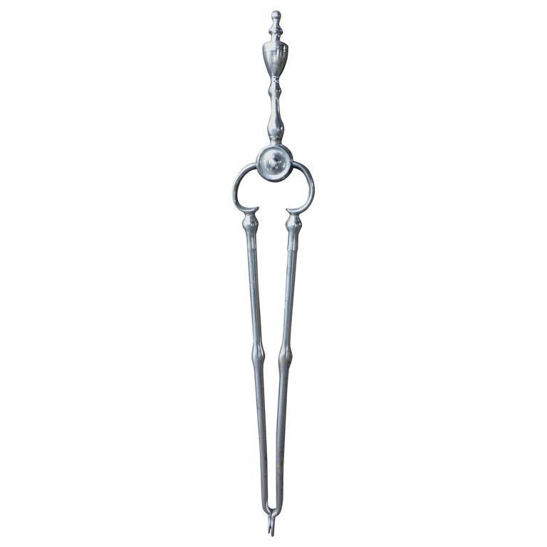 Georgian Fireplace Tongs Or Fire Tongs 18th Century For Sale At 1stdibs
