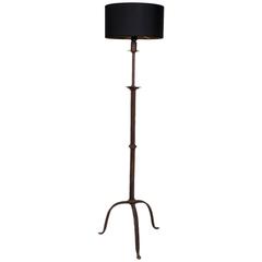 20th Century Spanish Iron Floor Lamp
