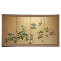 Asian Hand-Painted Panel 3