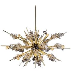 Lobmeyr Metropolitan Opera Crystal Chandelier Auditorium L16, Mid-Century Modern