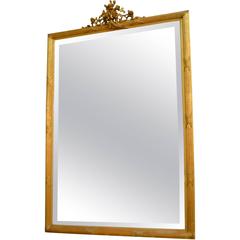 Louis XVI Style Gilded Mirror