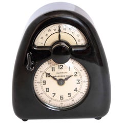Vintage  Isamu Noguchi Art Deco Bakelite Hawkeye Measured Time Clock / Timer