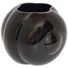 George Sakier Fostoria Modernist Fishbowl Vase 