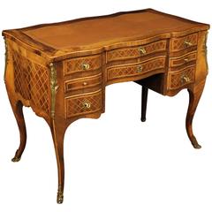 19th Century Writing Desk with Bronze Decoration