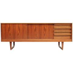 Danish, Mid-Century Rosewood Credenza or Sideboard by Kurt Østervig