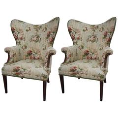 Pair of Wingback Armchairs