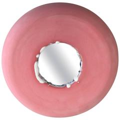 Amazing Pink Ceramic Mirror by Mia Jensen, 2015
