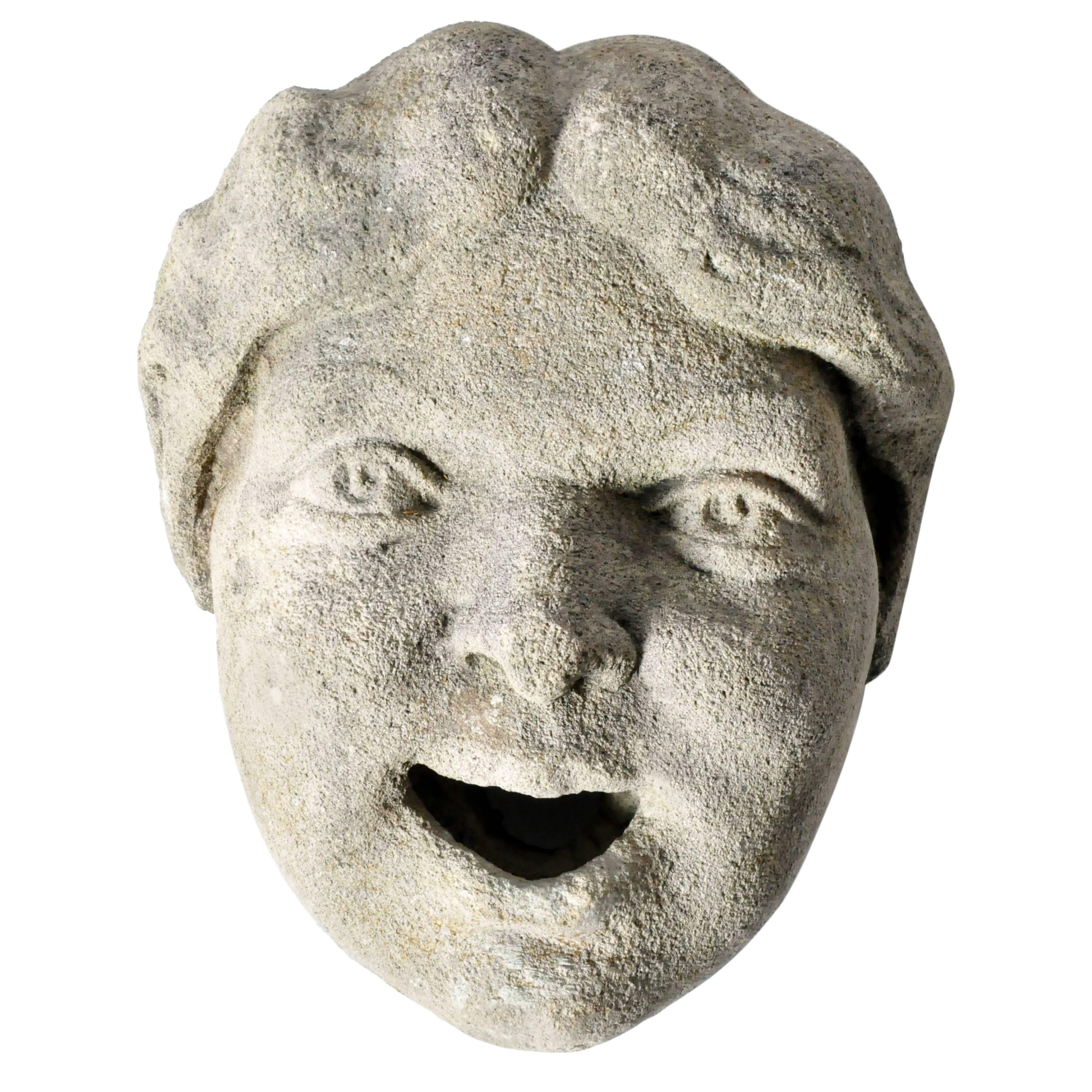 Stone Fragment of a Face