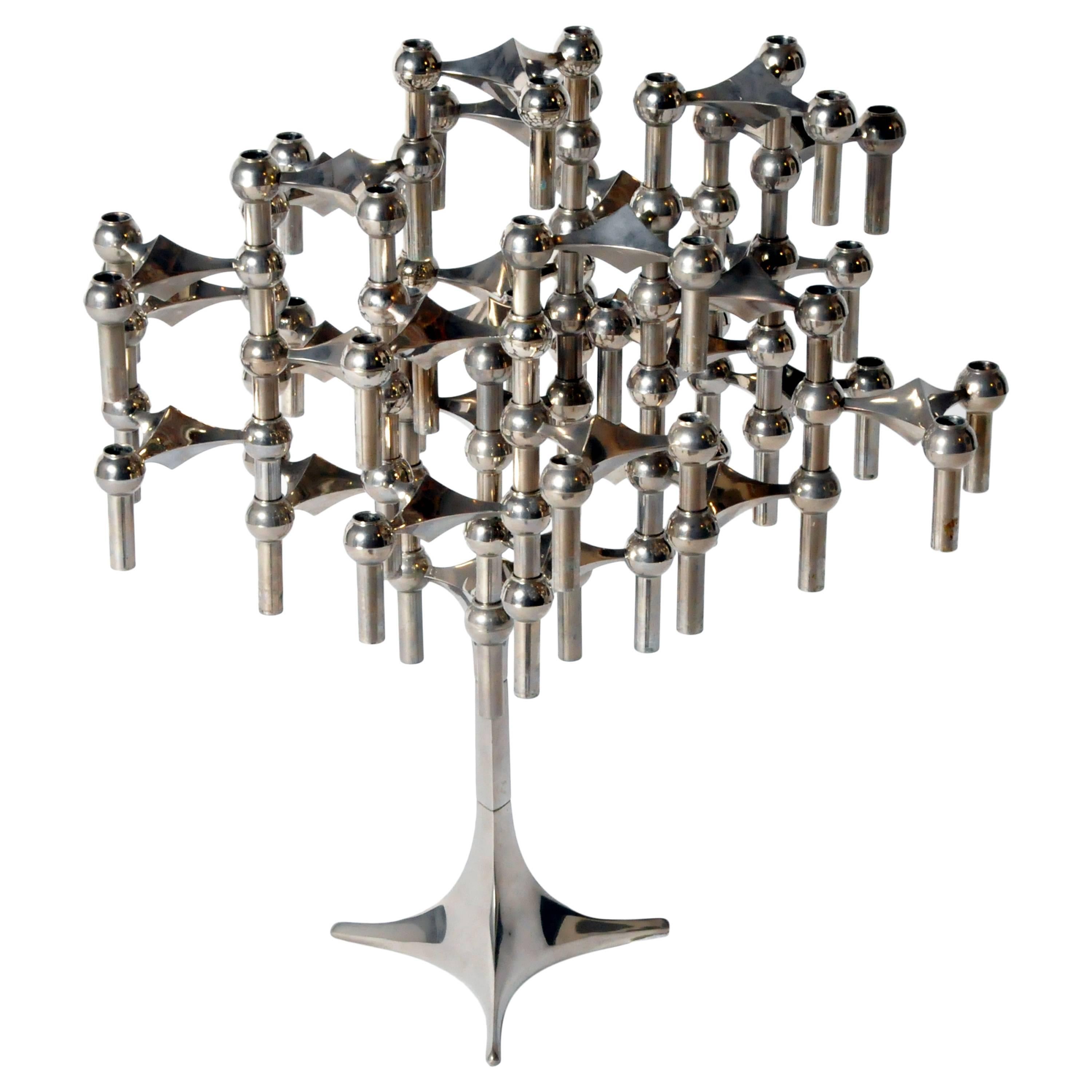 Nagel Variante S22 Candleholder by Caesar Stoffi﻿