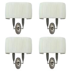 Set of Four Sconces by Ruhlmann, 1925 7