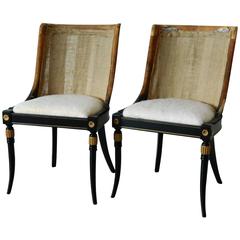 Pair of Regency-Style Chair Frames 2