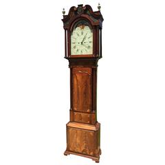 Grandfather clock, English ca.1790