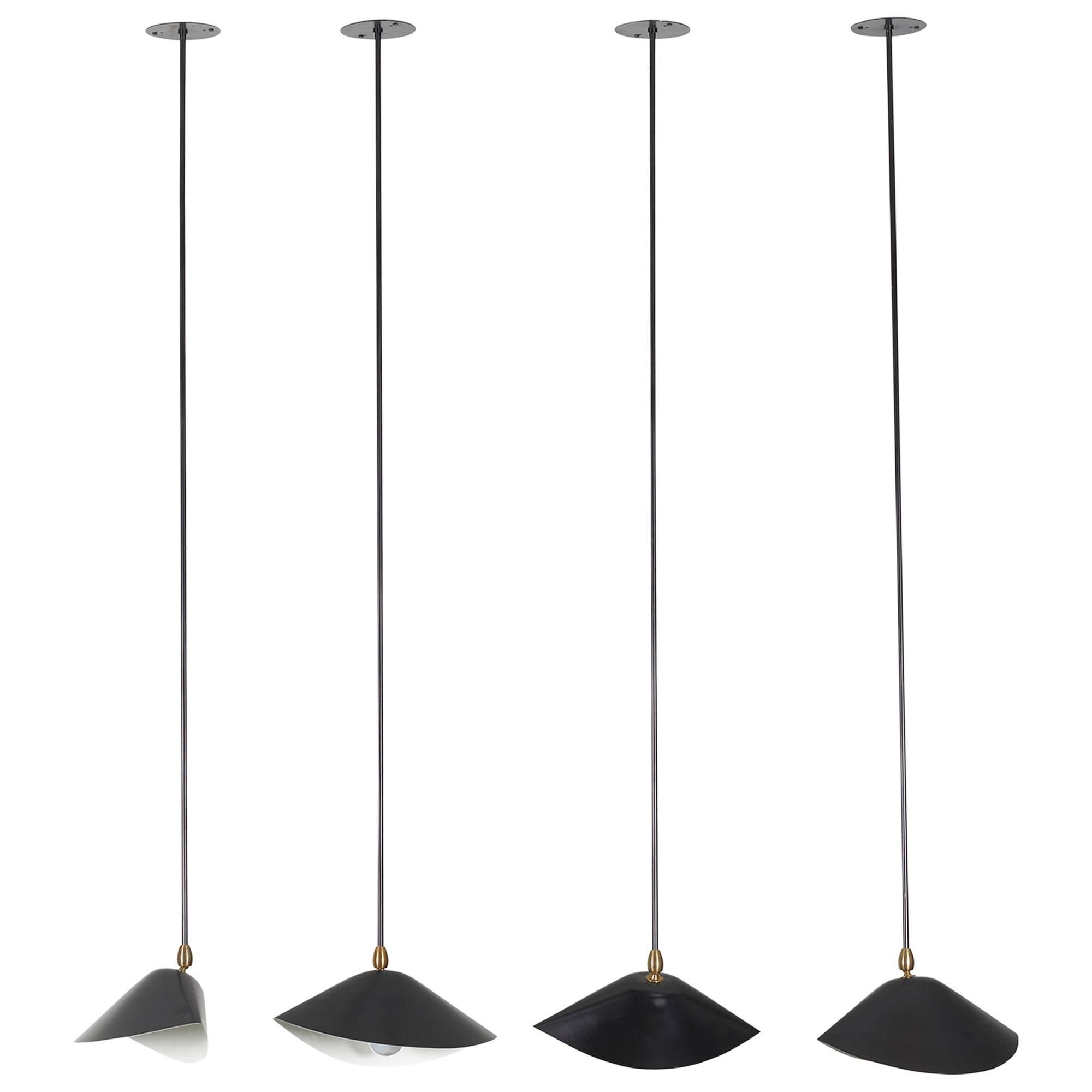MCL-LIB Library Ceiling Lamp by Serge Mouille For Sale