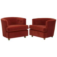 Pair of Modern Lounge Chairs by Flair, Inc