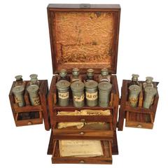 Portable Dutch Apothecary Complete 18th Century