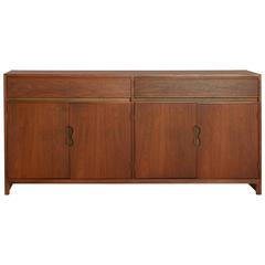 Walnut Credenza by Paul Laszlo for Brown Saltman, Rare, Marked - ON SALE