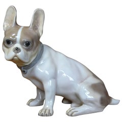 Porcelain Bulldog Figurine by Goebel Germany , Art Deco