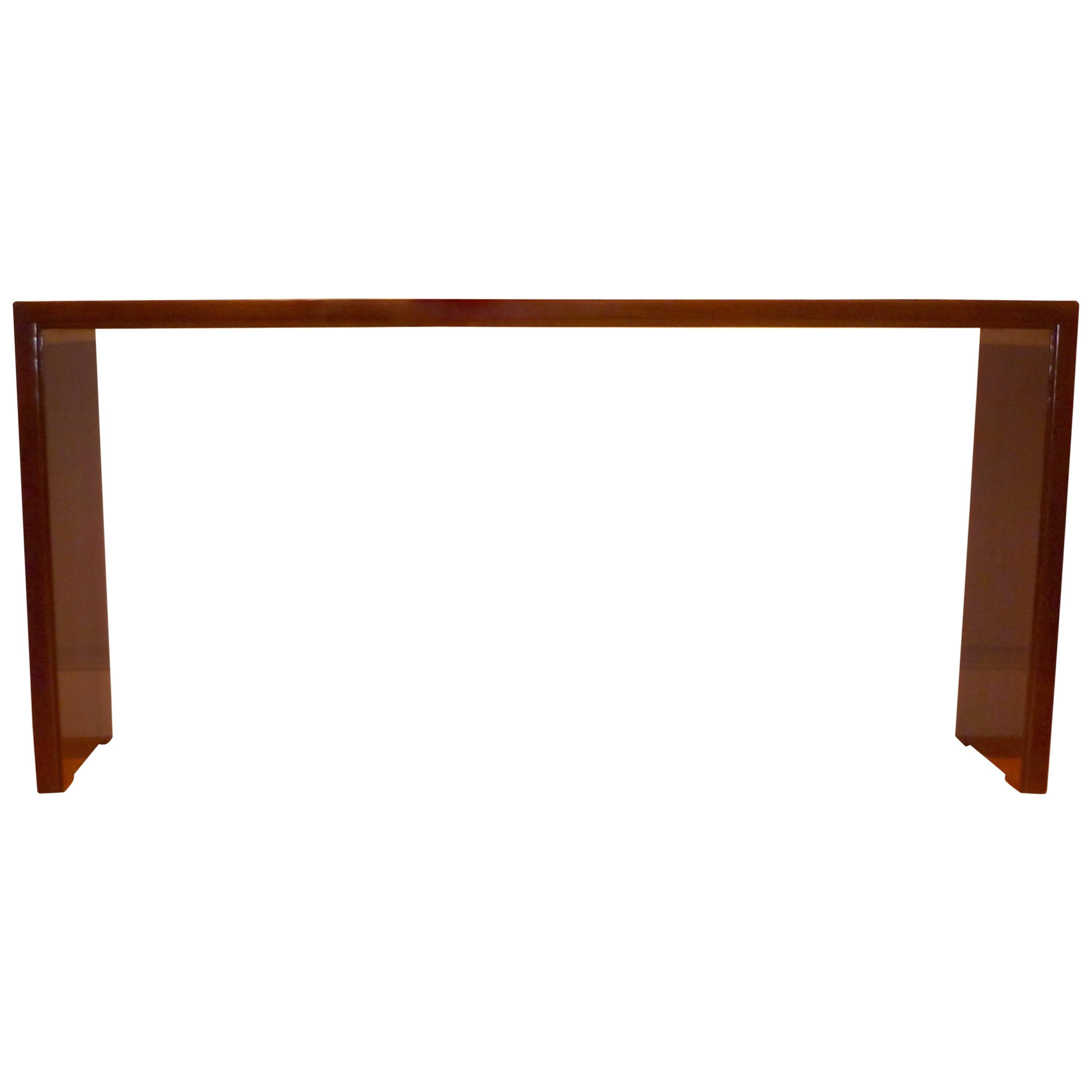 Fine and Elegant Ju Mu Wood Console Table