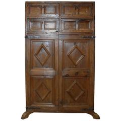 17th Century Spanish Chestnut Cupboard
