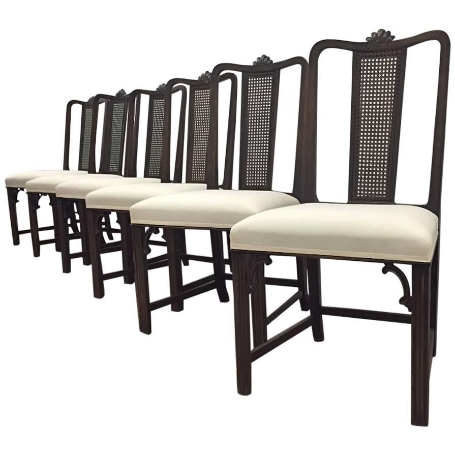 6 Dining chairs by Axel Einar Hjorth for NK, circa 1930s