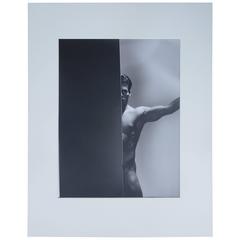 Original 20th Century Portrait of a Man, Silver Gelatin Photograph 3