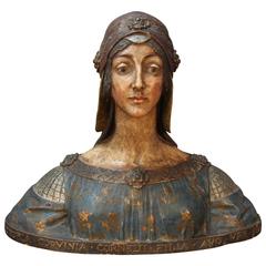 Daughter of Corneli Terra Cotta Bust