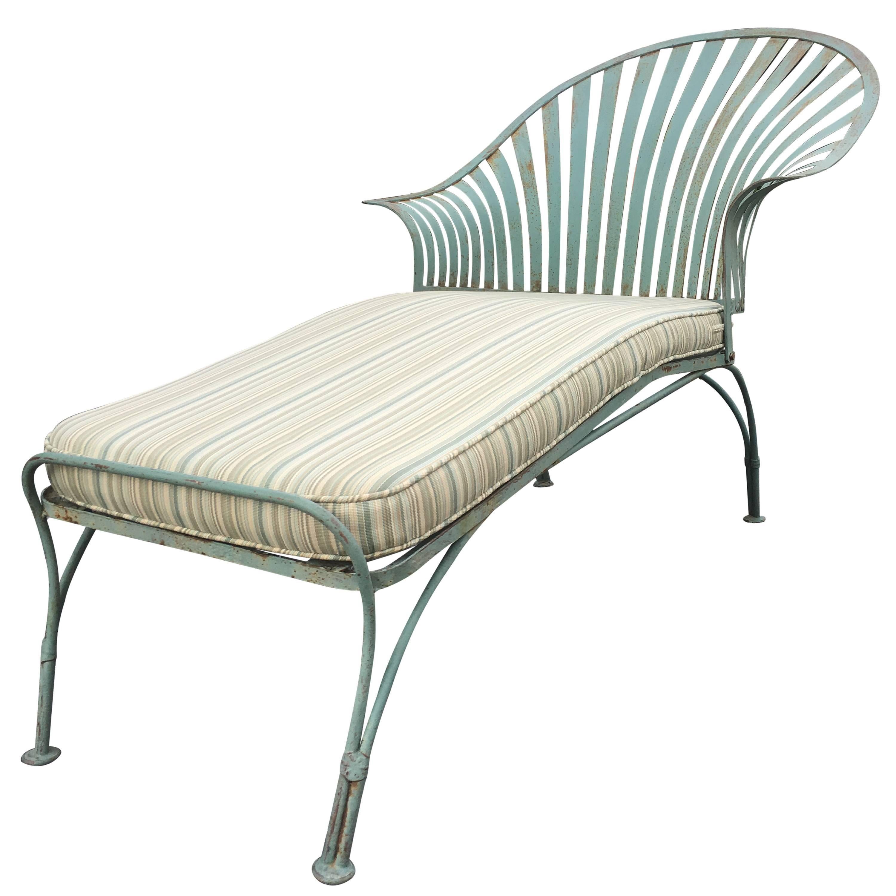 Francois Carre Spring Steel Chaise Lounge
