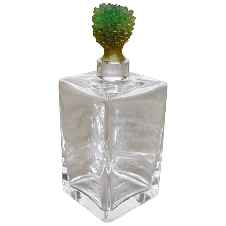 Carafe à cactus Joseph Hilton McConnico pour Daum Pate de Verre sur 1stDibs  | carafe cactus, carafe daum cactus prix